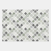 papier d'emballage ensemble de 3 feuilles mandala  (Devant 2)