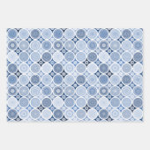 papier d'emballage ensemble de 3 feuilles style bo (Devant)