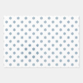 Papier d'emballage Farmhouse moderne - Marine (Devant 2)