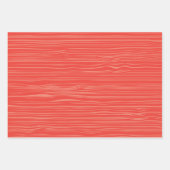Papier d'emballage Farmhouse moderne - rouge (Devant 3)