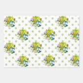 papier d'emballage feuille plate 3 ensemble (Devant 3)