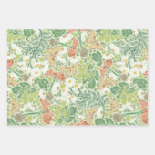 Papier d'emballage feuilles de mélange jardin angl (Devant 3)