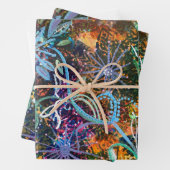 Papier d'emballage Fireworks (En situation)