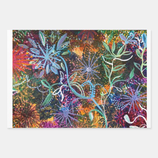 Papier d'emballage Fireworks (Devant)