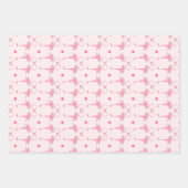 Papier d'emballage flamants roses (Devant)