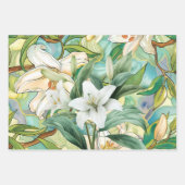 Papier d'emballage Fleurs de Lys (Devant 3)