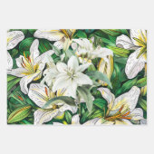 Papier d'emballage Fleurs de Lys (Devant 2)