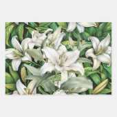 Papier d'emballage Fleurs de Lys (Devant)