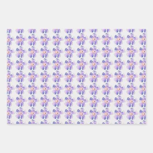 Papier d'emballage floral (Devant)