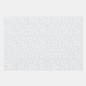 Papier d'emballage floral élégant | Style de cadea (Devant 3)
