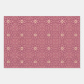 Papier d'emballage floral sans soudure Feuille pla (Devant 2)