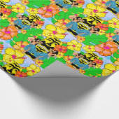 Papier d'emballage hawaïen d'enveloppe de cadeau (Coin)