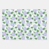 Papier d'emballage Hydrangea, Emballage Cadeau Flo (Devant)