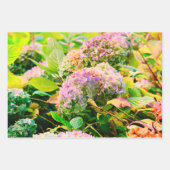 Papier d'emballage Hydrangeas (Devant 2)
