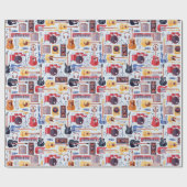 Papier d'emballage Instruments de musique, Cadeau  (Plat)