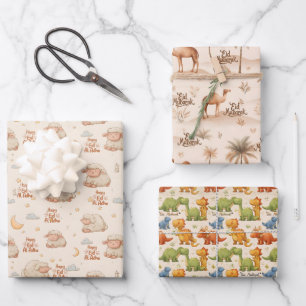 Papier d'emballage Kids Eid Mubarak – Ensemble gar