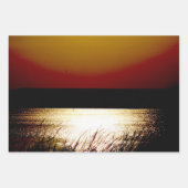 Papier d'emballage Lake Sunset (Devant 2)