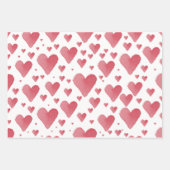 Papier d'emballage Love and Hearts (Devant)