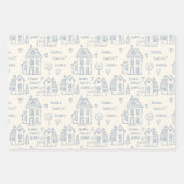 Papier d'emballage maison doux (Devant)