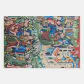 Papier d'emballage médiéval (Devant)