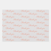 papier d'emballage Merci  (Devant)