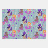 Papier d'emballage Mermaid Diversity (Devant)