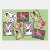 Papier d'emballage moderne du milieu du siècle (Devant 2)