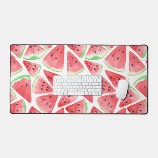Papier d'emballage motif de tranches de pastèque (Clavier et souris)