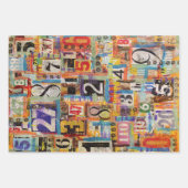 Papier d'emballage ou collage et papier de découpa (Devant)