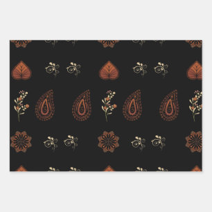 Papier d'emballage Paisley