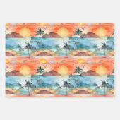 Papier d'emballage Palm Beach (Devant)