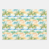 Papier d'emballage Palm Beach (Devant 3)