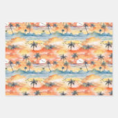 Papier d'emballage Palm Beach (Devant)