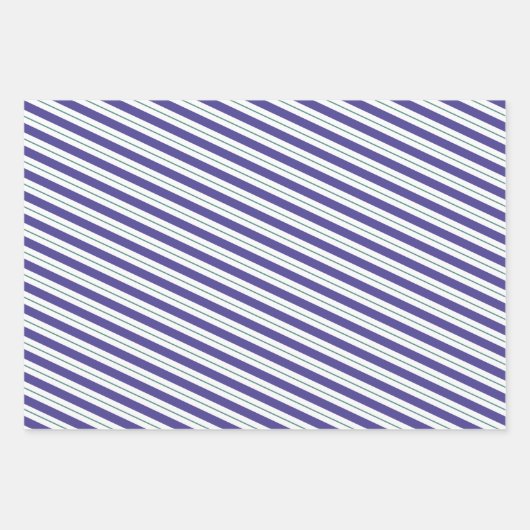 Papier d'emballage Paon Vert et Violet (Devant 3)