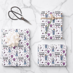 Papier d'emballage Parfaitement Imparfait 1A Mix