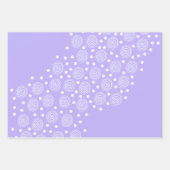 Papier d'emballage Pastel avec Cercles (Devant)
