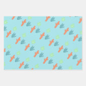 Papier d'emballage Pastel Cactus (Devant 3)