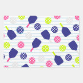 Papier d'emballage Pickleball (Devant 3)