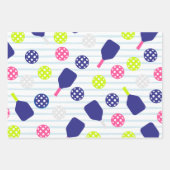 Papier d'emballage Pickleball (Devant 2)