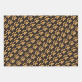 Papier d'emballage plat motif léopard animal 3 (Devant 2)