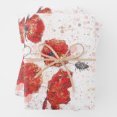 Papier d'emballage Poppy Gold (En situation)