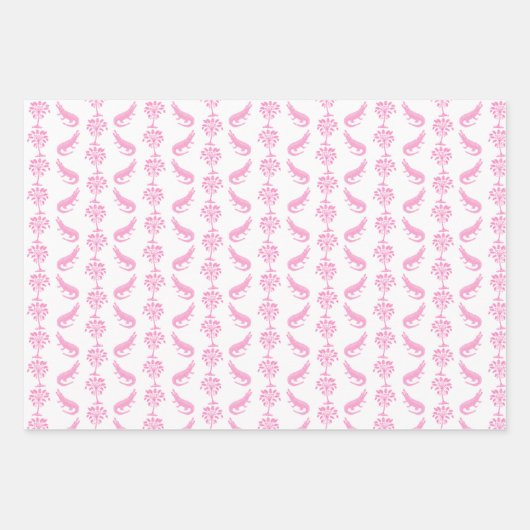 Papier d'emballage pour animaux à imprimer en bloc (Devant 2)