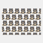 Papier d'emballage pour chat et café (Devant)