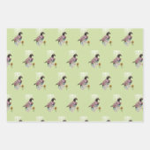 papier d'emballage pour chevaux comiques (Devant 3)