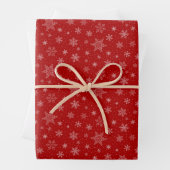 Papier d'emballage pour flocon de neige (En situation)