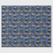 Papier d'emballage pour Monster Truck, Cadeau d'an (Plat)