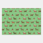 Papier d'emballage pour Sweater de Noël pour Tecke (Devant 2)