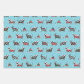 Papier d'emballage pour Sweater de Noël pour Tecke (Devant)