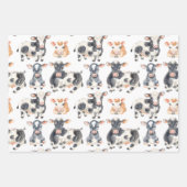 Papier d'emballage pour vaches bébés mignonnes (Devant)