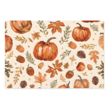 Papier d'emballage Récolte Automnale Cosy